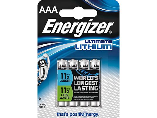 ENERGIZER Ultimate Lithium - Pile (Argent)