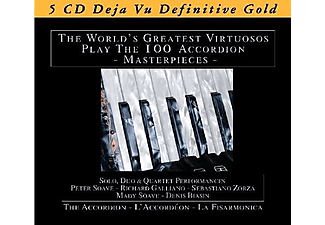 Különböző előadók - The World's Greatest Virtuosos Play The 100 Accordion - Masterpieces (CD)