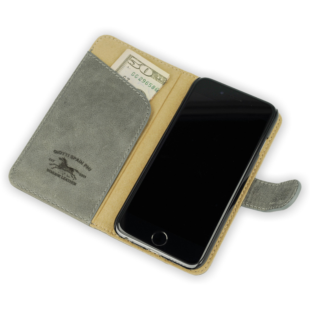 QIOTTI Smart Magic Raw, Apple, iPhone 6, iPhone 6s, Grau
