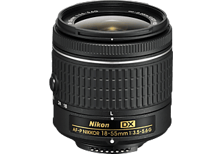 NIKON Nikon NIKKOR 18 mm - 55 mm f/3.5-5.6 AF-P DX G - Obiettivo zoom(Nikon DX-Mount)