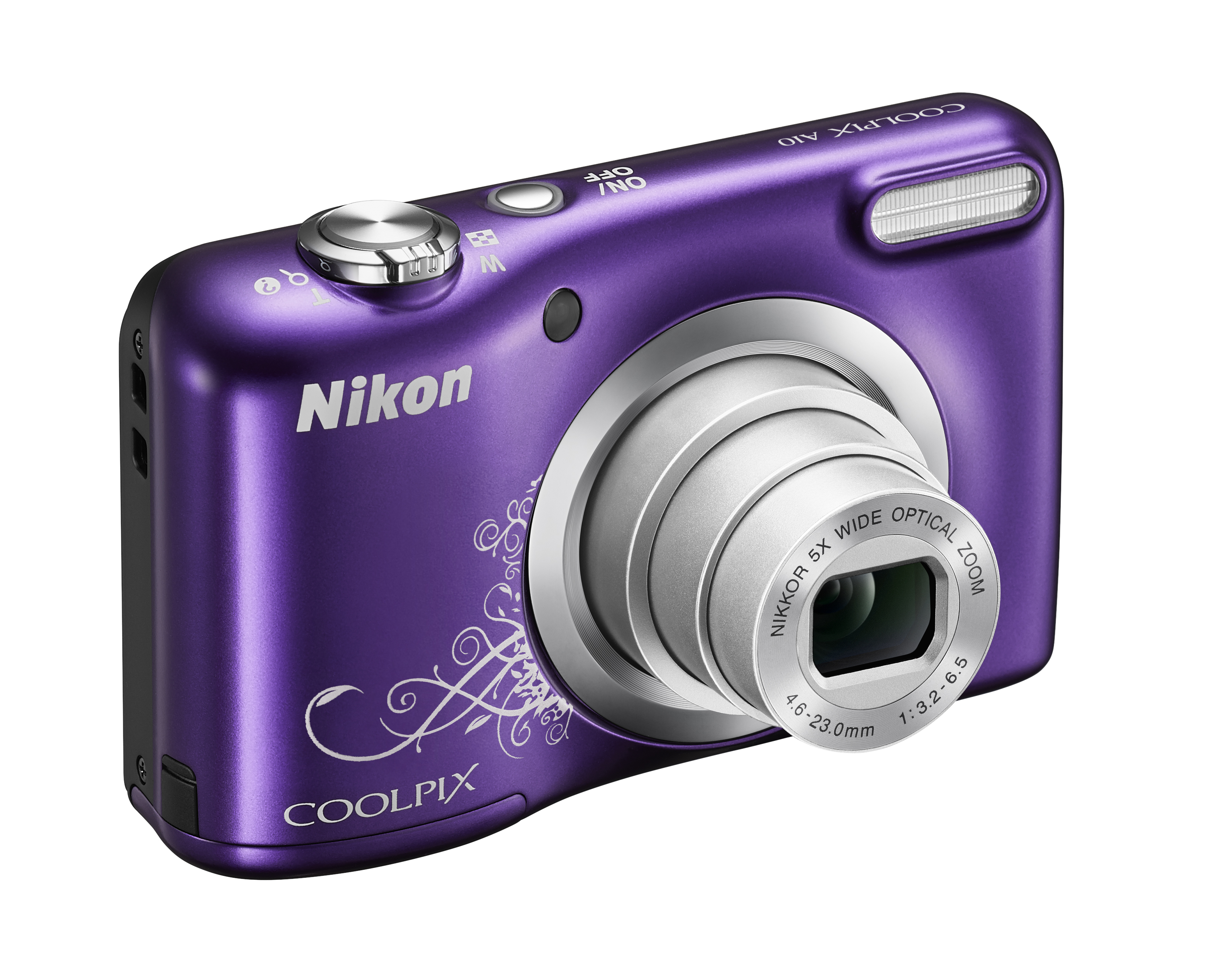 NIKON COOLPIX A10 Digitalkamera Violett, 5x opt. Zoom, LCD