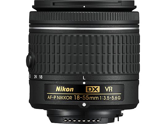 NIKON AF-P DX NIKKOR 18-55mm f/3.5-5.6G VR - Zoomobjektiv(Nikon DX-Mount, APS-C)