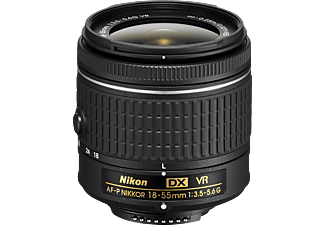 NIKON Nikon NIKKOR 18 mm - 55 mm f/3.5-5.6 AF-P DX G VR - Obiettivo zoom(Nikon DX-Mount)