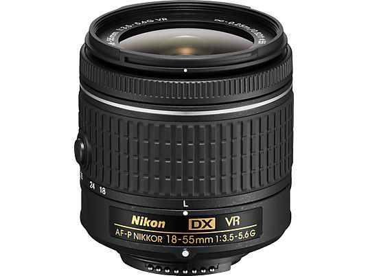 NIKON AF-P DX NIKKOR 18-55mm f/3.5-5.6G VR - Zoomobjektiv(Nikon DX-Mount, APS-C)