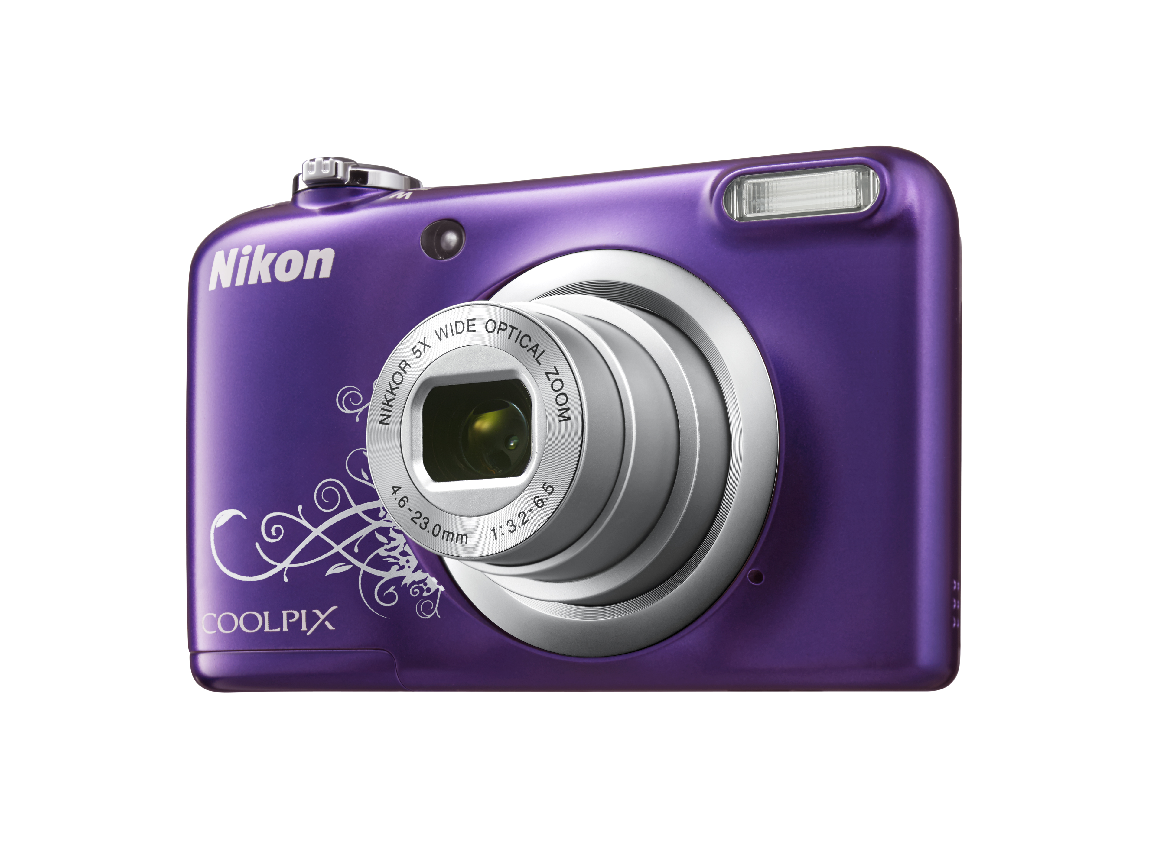 NIKON COOLPIX A10 Digitalkamera Violett, 5x opt. Zoom, LCD