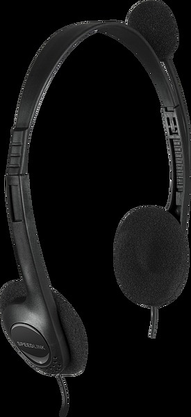 SPEEDLINK ACCORDO PC (SL-870003-BK), On-ear Kopfhörer