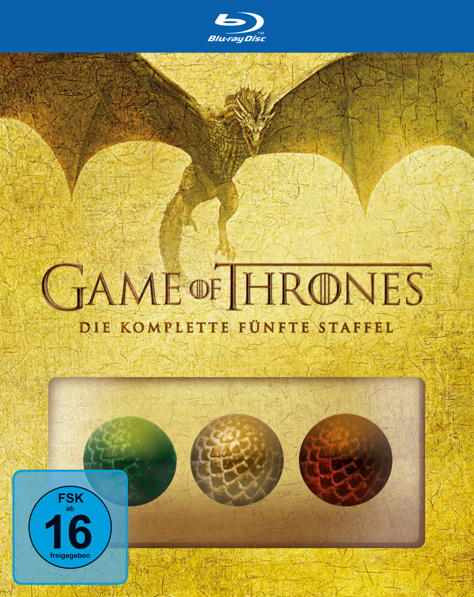 Game Of Thrones - Staffel 5 (Exklusiv: 3 Dracheneier + Bonus-Disc) Blu-ray