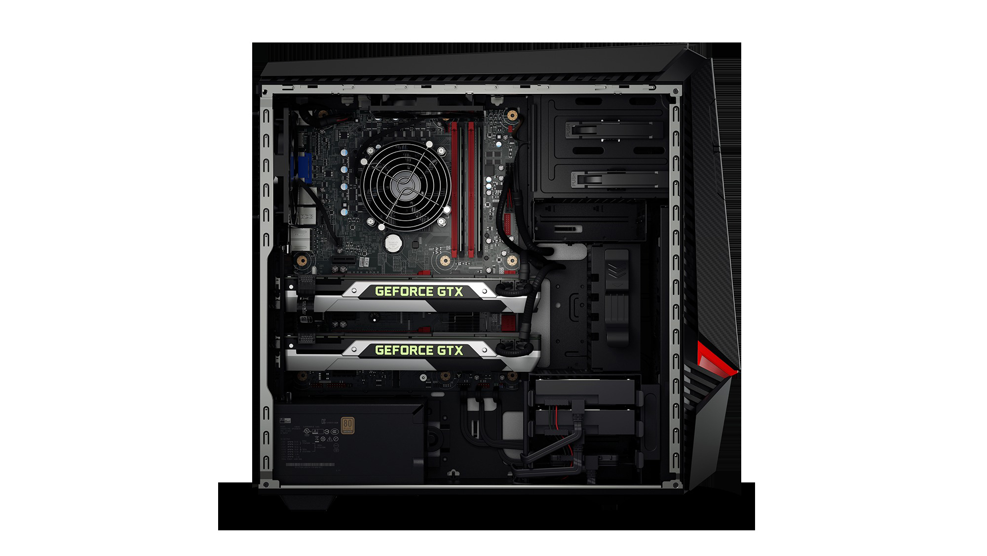 LENOVO ideacentre Y900 - Intel® Core™ i5 i5-6600K - 16 GB - 2 TB - AMD - Windows 10