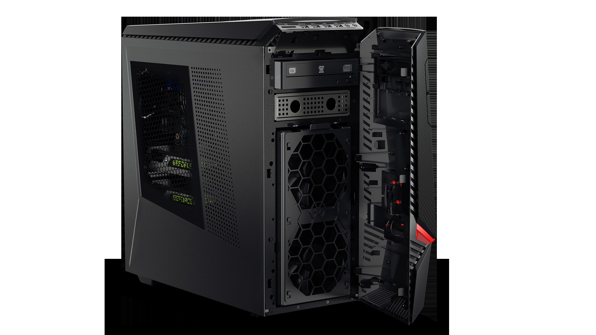 LENOVO ideacentre Y900 - Intel® Core™ i5 i5-6600K - 16 GB - 2 TB - AMD - Windows 10