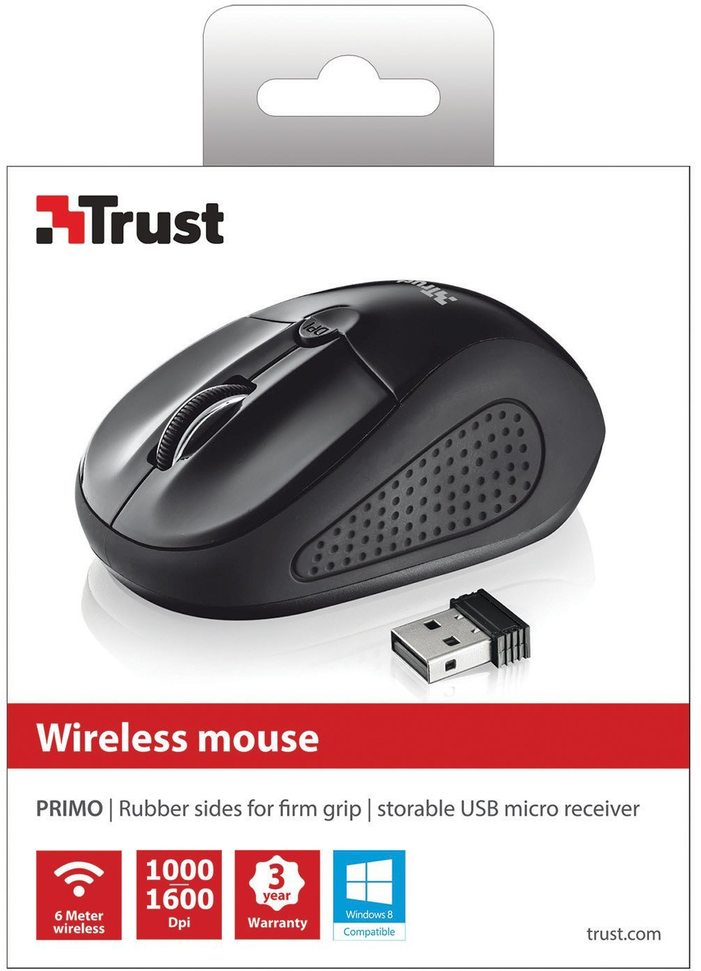 TRUST Souris sans fil Primo (20322)