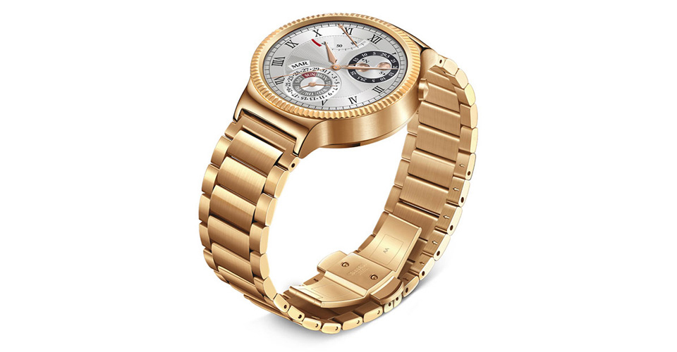 Smartwatch HUAWEI 55020857 Watch Elite mit Gliederarmband