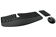 MICROSOFT HW Clavier sans fil + Souris sans fil Sculpt Ergonomic AZERTY (L5V-00010)