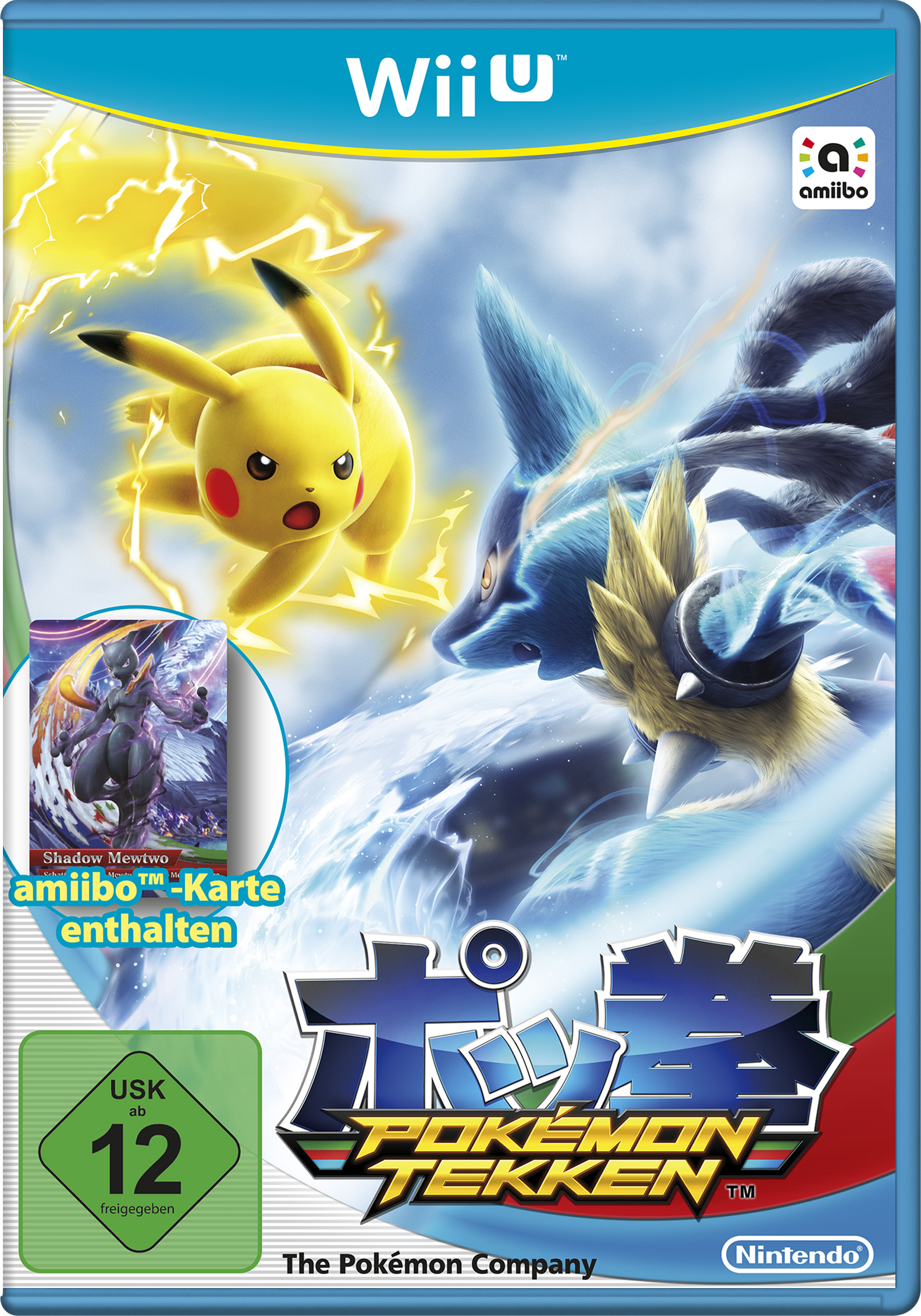 Pokémon Tekken inklusive amiibo-Karte - [Nintendo Wii U]
