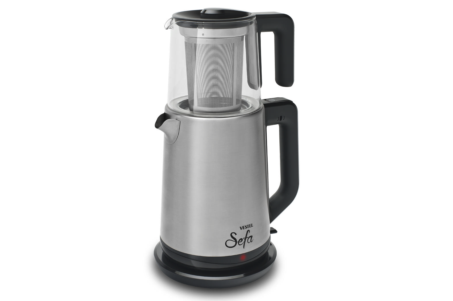 VESTEL Sefa Cam Inox Çay Makinesi
