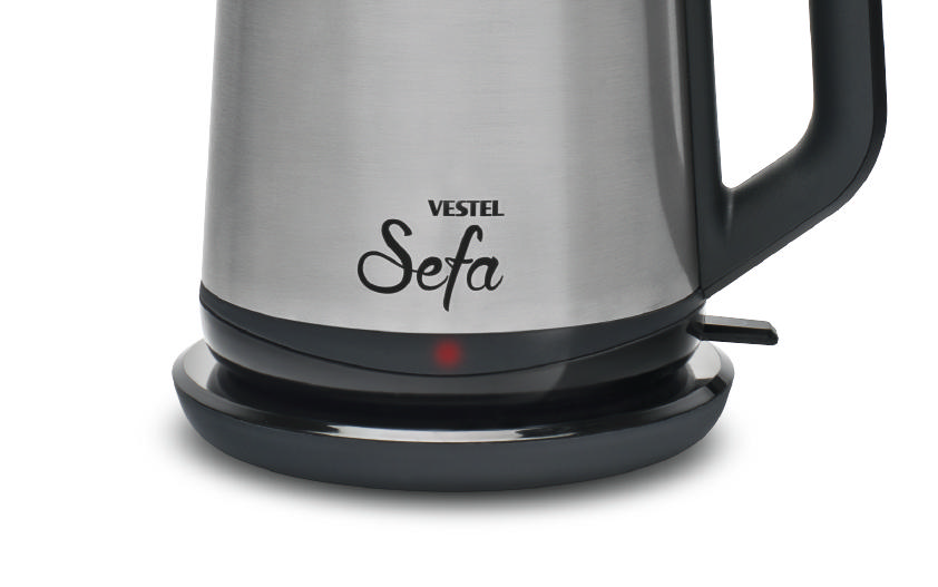 VESTEL Sefa Cam Inox Çay Makinesi