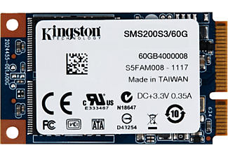KINGSTON SSDNow 60GB 550MB-520MB/s mSATA SSD SMS200S3/60G