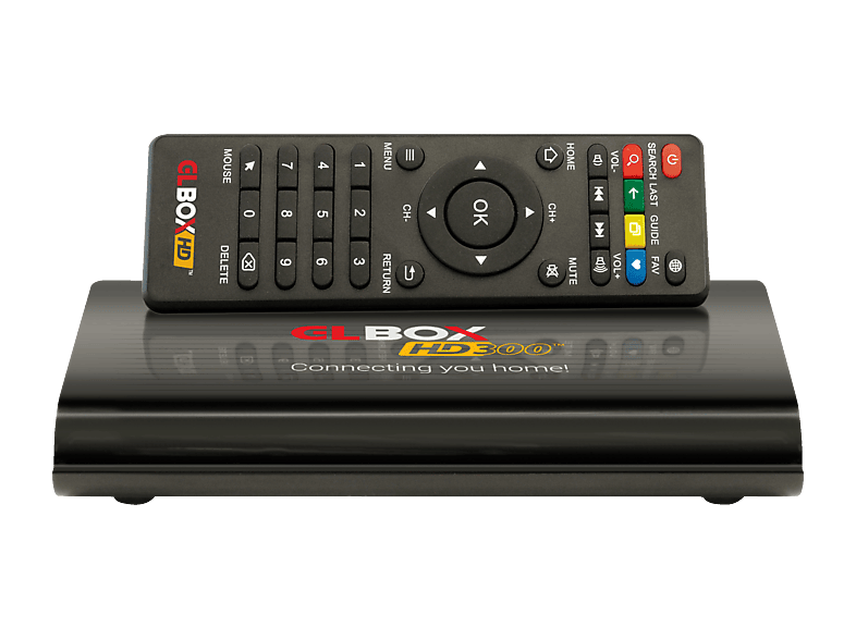 GLBOX HD 300 IP IPTV Mediaplayer (HDTV, Schwarz) | MediaMarkt