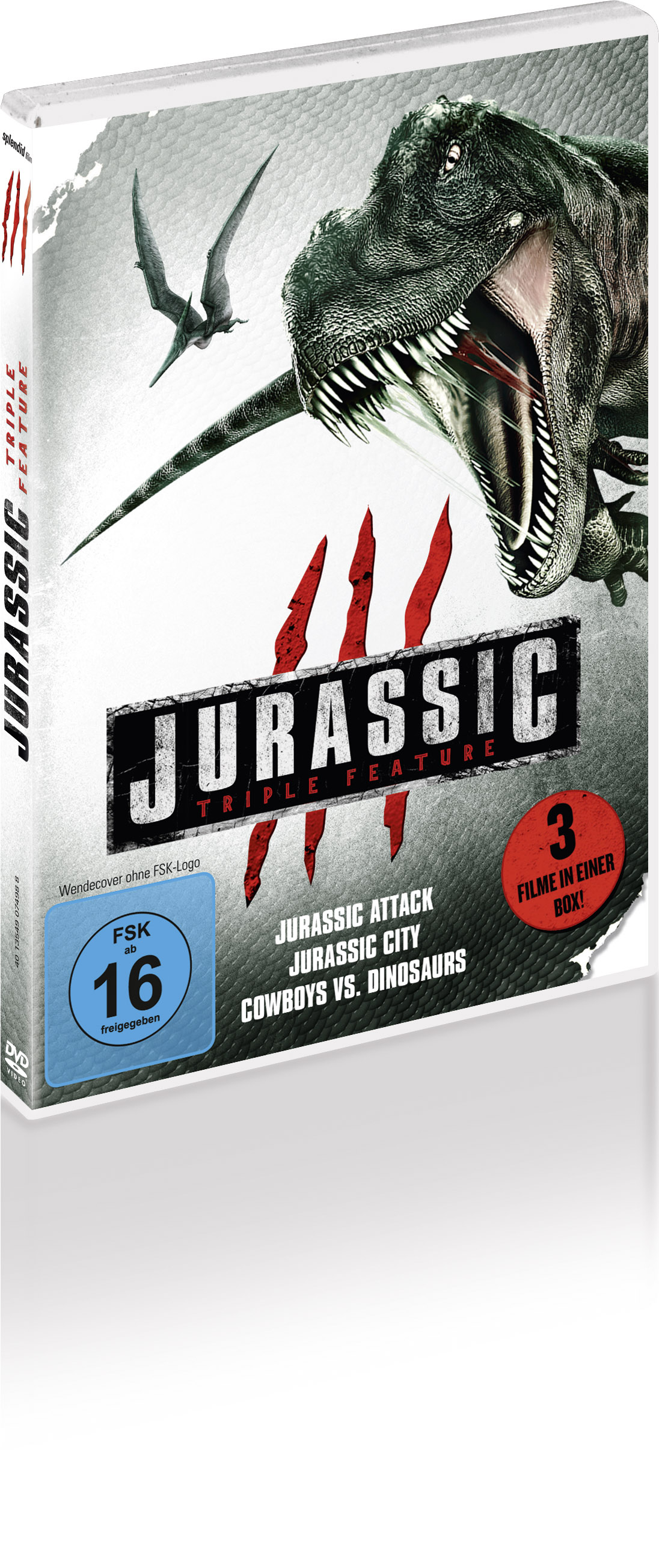 Jurassic Triple Feature DVD