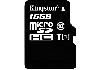 KINGSTON 16GB micro SD Class 10 45 Mbps Adaptörlü Hafıza Kartı SDC10G2/16GB
