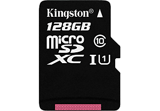 KINGSTON 128GB micro SD Class 10 45 Mbps Adaptörlü Hafıza Kartı SDC10G2/128GB