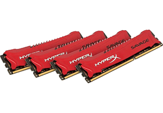 KINGSTON HyperX Savage 32GB 4x8GB 1600MHz DDR3 Ram HX316C9SRK4/32