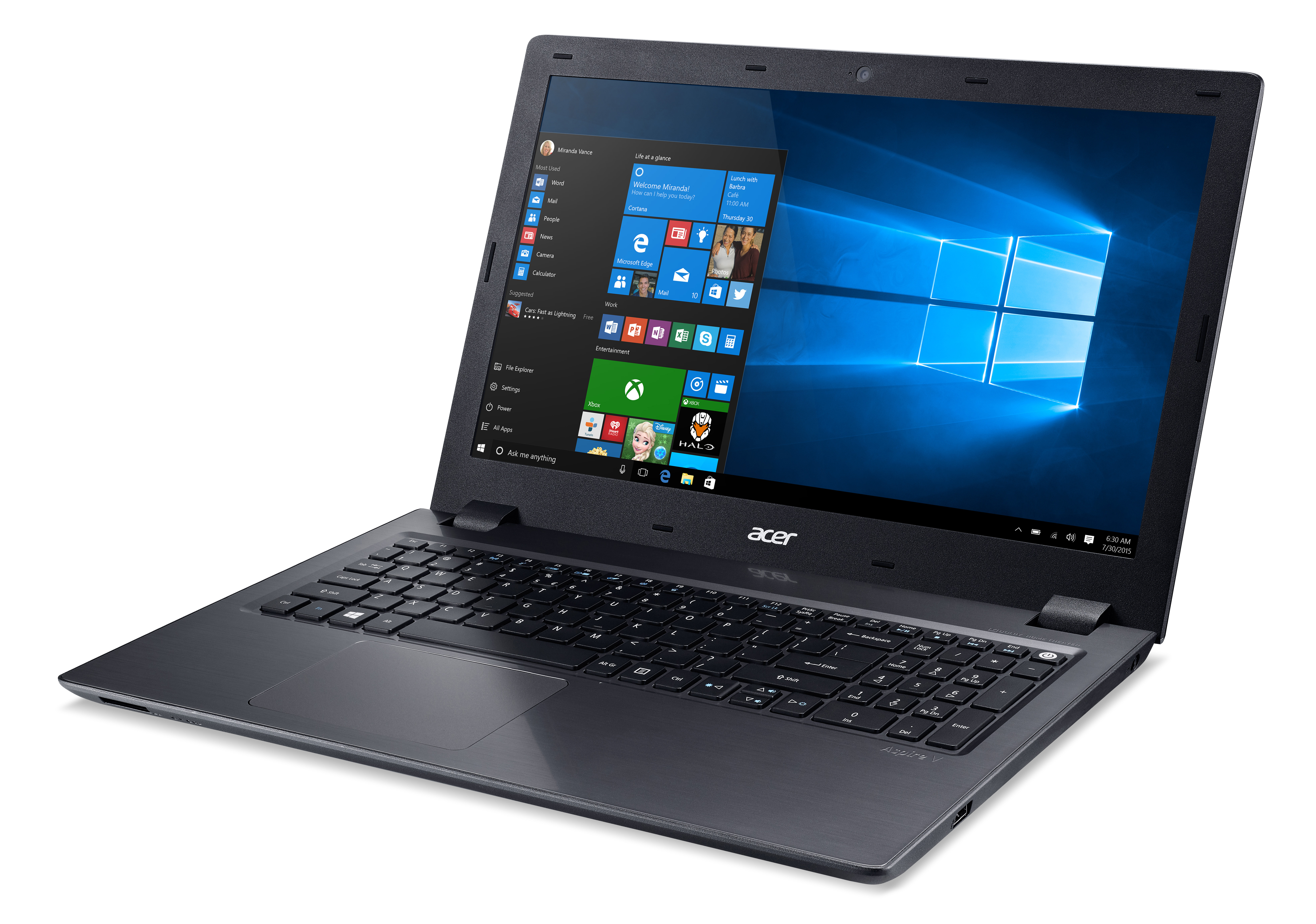ACER Aspire V 15 - 15,6 Zoll - Intel® Core™ i7 6700HQ - 8 GB - 1 TB - NVIDIA GeForce® GTX 950 - Windows 10 Home (64 Bit)