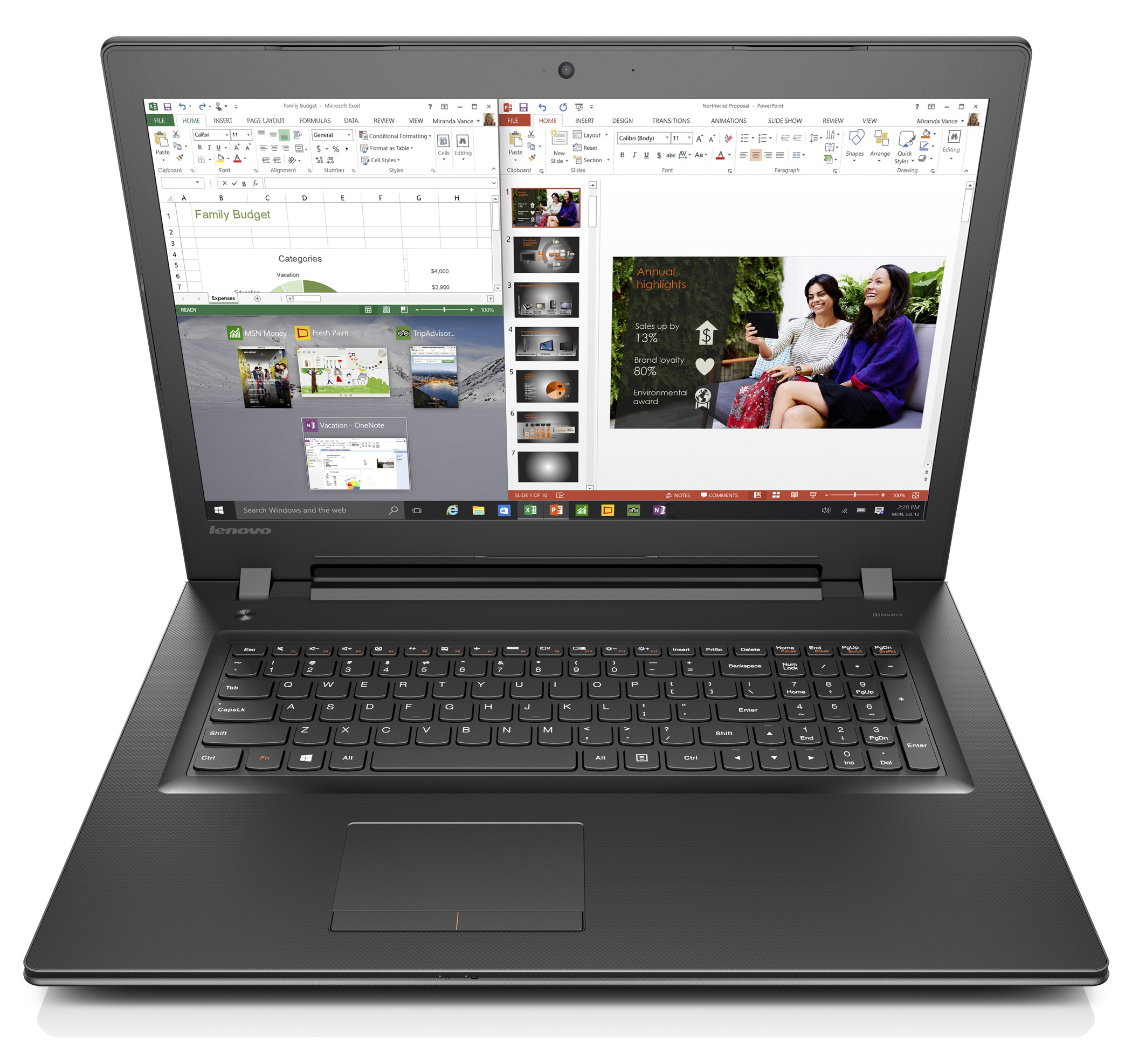 LENOVO Lenovo Think B71 - 17,3 Zoll - Intel® Core™ i7 i7-6500U - 8 GB - 1 TB - AMD Radeon™ R5 Graphics - Windows