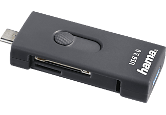 HAMA USB-3.1 - Kartenleser (Grau)