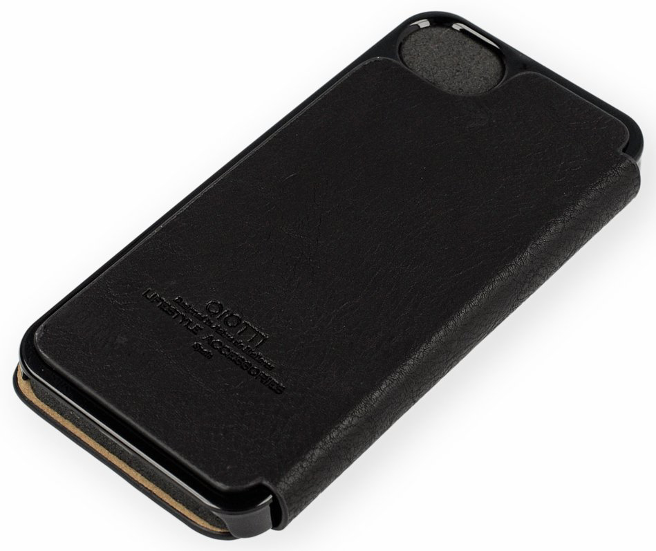 5s, iPhone Apple, Q1310001, Bookcover, 5, iPhone QIOTTI Schwarz