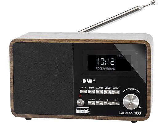 IMPERIAL Dabman 100 - Radio digitale (DAB+, Legno)