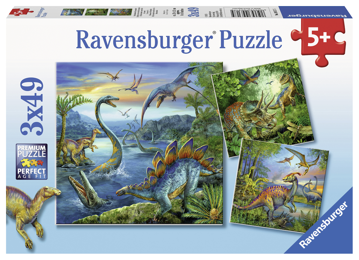 RAVENSBURGER Faszination Dinosaurier Puzzle Mehrfarbig