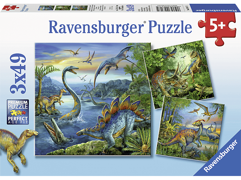 Mehrfarbig Faszination Dinosaurier RAVENSBURGER Puzzle