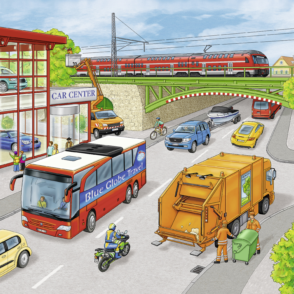 RAVENSBURGER 092734 Alles unterwegs