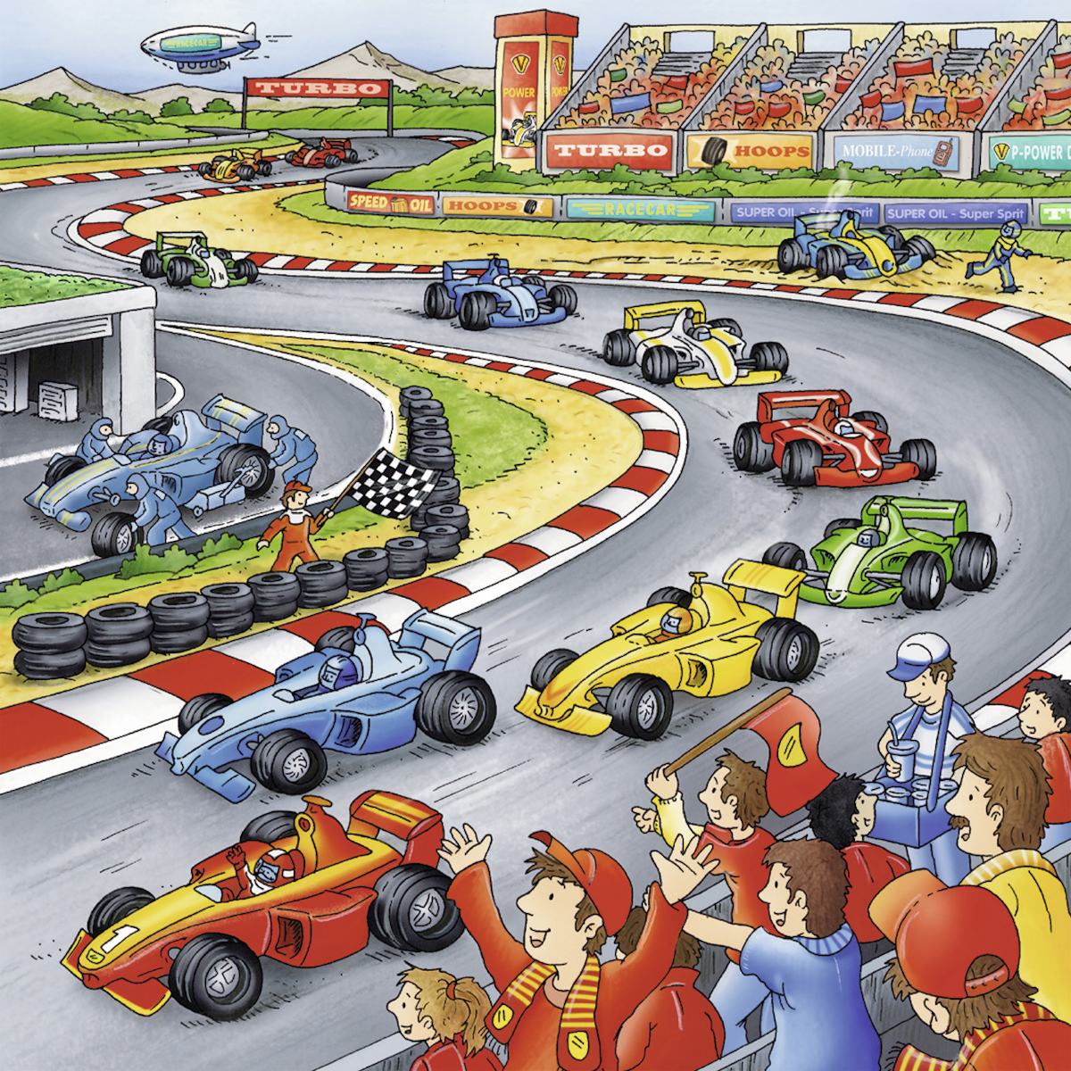 RAVENSBURGER 092734 Alles unterwegs