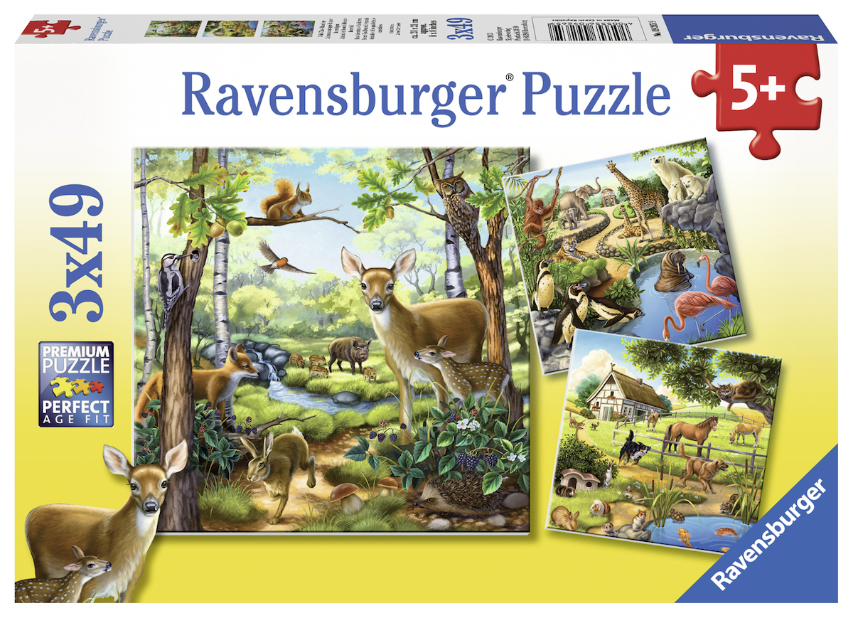 092659 Wald-/Zoo-/Haustiere RAVENSBURGER