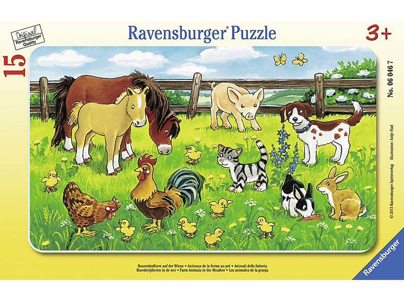 RAVENSBURGER 60467 Puzzle Mehrfarbig