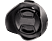 HAMA Parasoleil avec bouchon d´objectif, universel, 67 mm - Couvercle d'objectif équipé d'un pare-soleil (Noir)
