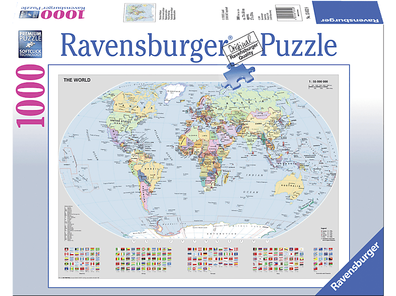 RAVENSBURGER Mehrfarbig Puzzle 156528