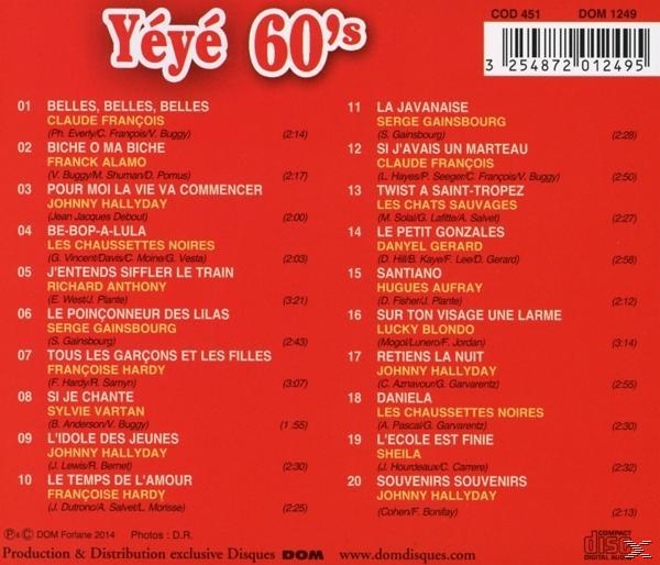 Großen Hits Des (CD) Années 60\'s Tubes Die Der Les - - Jahre 60er Grands
