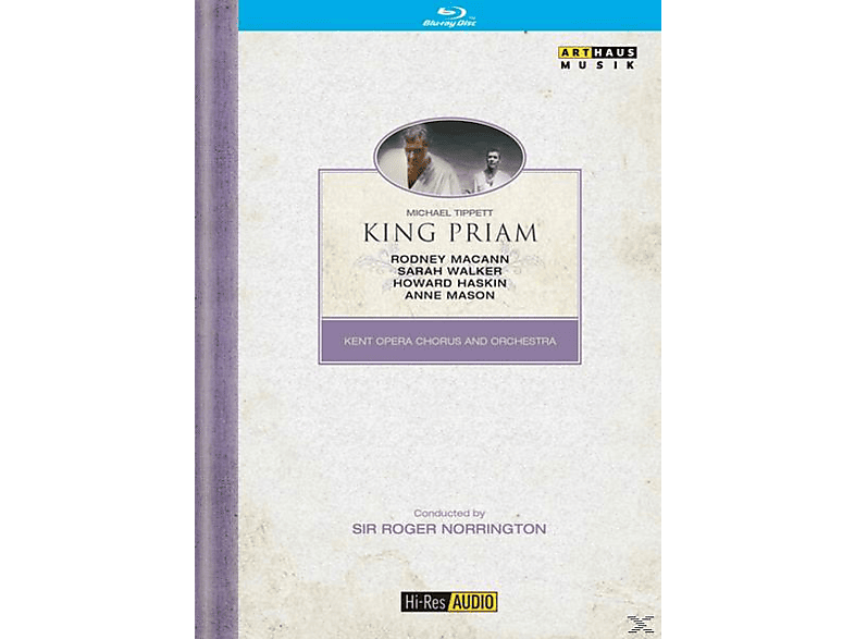 King Priam - (Blu-ray) Opera/MaCann/W Norrington/Kent -