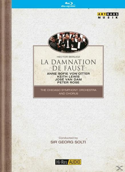 La (Blu-ray) - De SO/Otter/Lewis/v Solti/Chicago Damnation - Faust