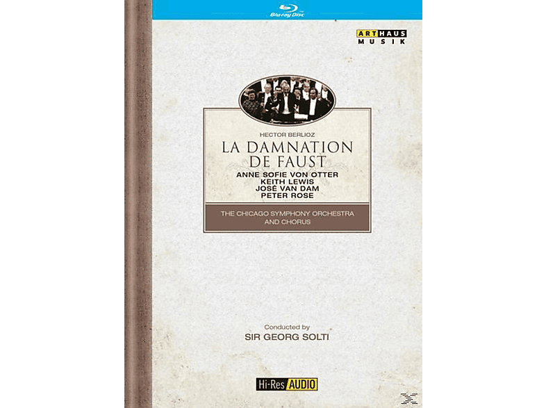 Solti/Chicago SO/Otter/Lewis/v - La Damnation De Faust  - (Blu-ray)