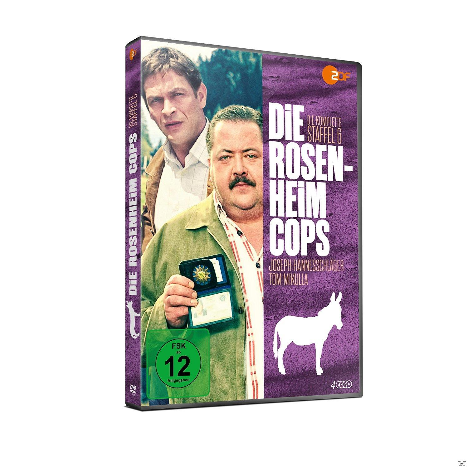 DVD-Hülle mit zwei Männern und dem Titel 'Die Rosenheim Cops'.