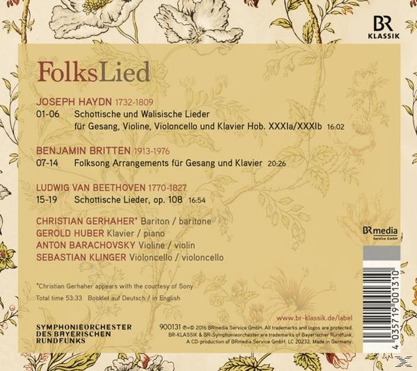 Gerhaher/Huber - Folkslied  - (CD)