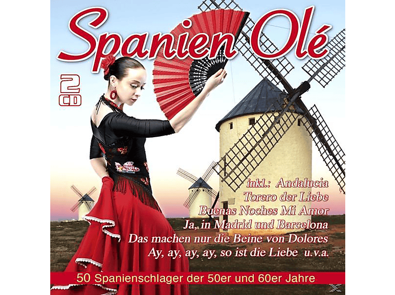 VARIOUS - Spanien Ole-50 Spanienschlager Der 50er Und 60er - (CD)