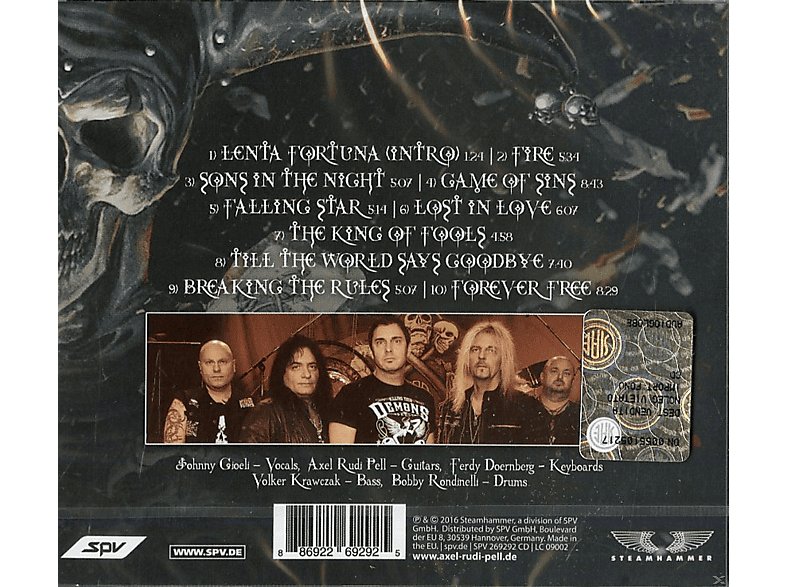 Thumbnail - Axel Rudi Pell - Game Of Sins (CD)