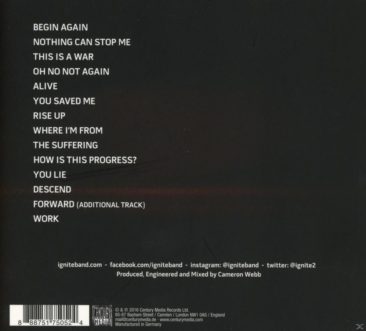 Ignite - A War Against You  - (CD)