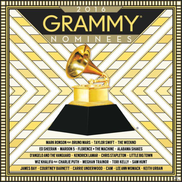 Grammy jelöltek 2016 díja művészek neveivel: Bruno Mars, Taylor Swift, Ed Sheeran stb.