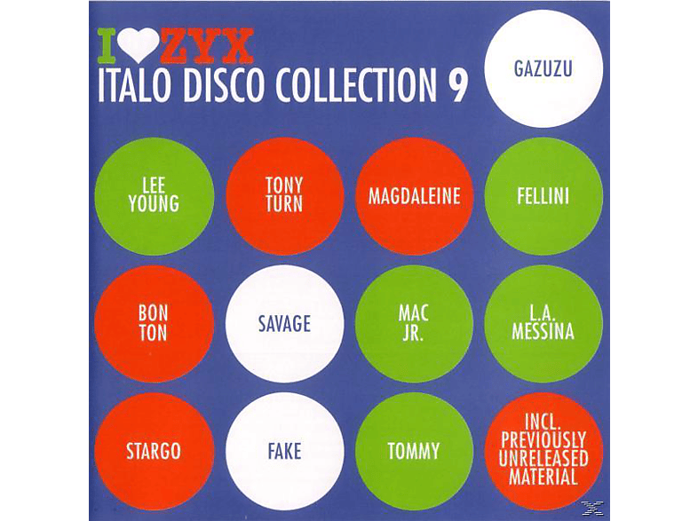 I - 9 (CD) VARIOUS Love - Disco Collection Zyx Italo