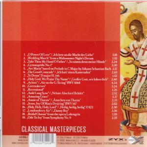 CD-Hülle mit Text und einem Bild einer religiösen Figur und etwas Text im Hintergrund.